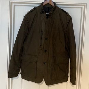Mens Olive green express jacket. Size large